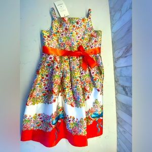 NIB Monsoon London kids Dress 8 yrs old